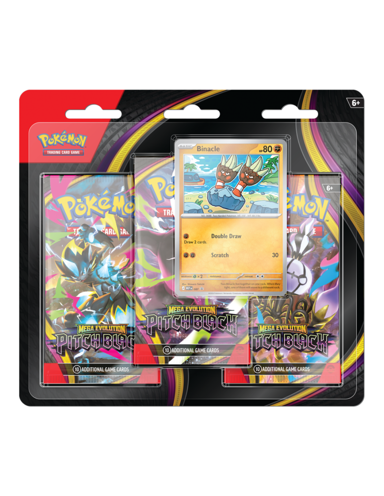 Pitch Black 3P Blister
