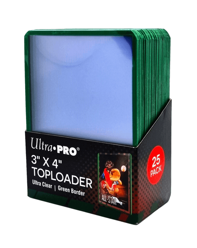 Ultra Pro Top Loaders (Groen randje)